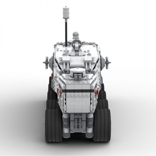 Republic Clone Turbo Tank STAR WARS MOC-62970 by u_brick with 1816 pieces
