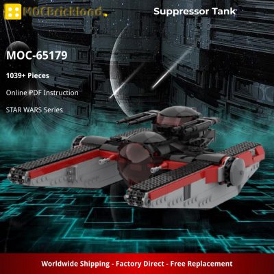 Suppressor Tank STAR WARS MOC-65179 by Tjs_Lego_Room WITH 1039 PIECES
