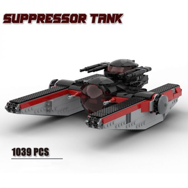 Suppressor Tank STAR WARS MOC-65179 by Tjs_Lego_Room WITH 1039 PIECES