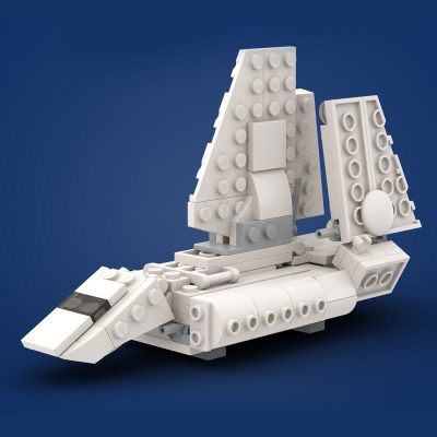 Micro Imperial Sentinel Landing Craft STAR WARS MOC-66835 by ron_mcphatty with 192 pieces