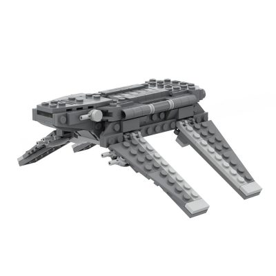 Micro Zeta-Class Cargo Shuttle – Rogue One STAR WARS MOC-67227 by ron_mcphatty with 272 pieces