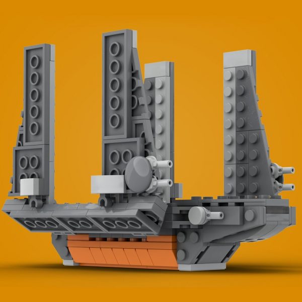 Micro Zeta-Class Cargo Shuttle – Rogue One STAR WARS MOC-67227 by ron_mcphatty with 272 pieces