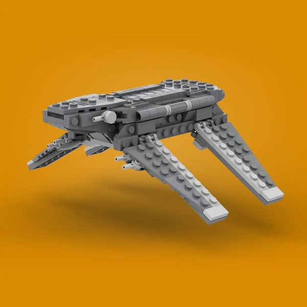 Micro Zeta-Class Cargo Shuttle – Rogue One STAR WARS MOC-67227 by ron_mcphatty with 272 pieces