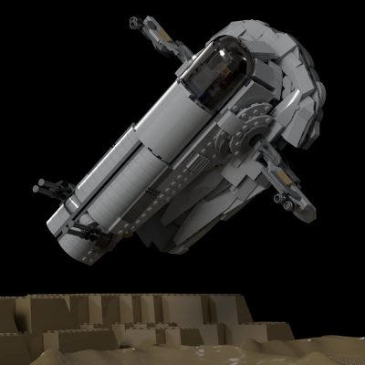 Slave-1 75292 B-model STAR WARS MOC-69329 by A_Great_Builder with 693 pieces