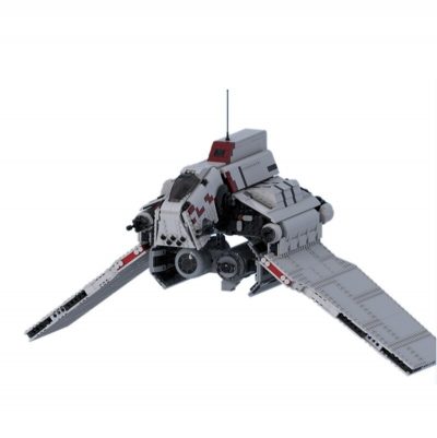 Republic Shuttle with TIE Bomber Star Wars MOC-69751 by wheelsspinnin with 2618 pieces