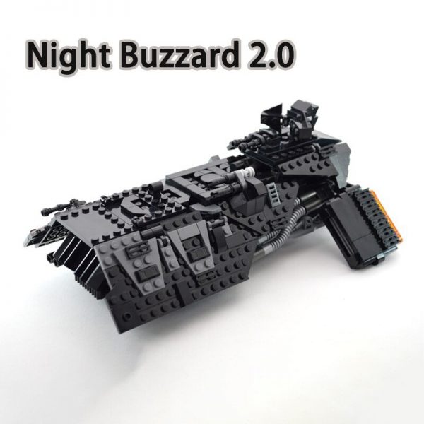 Night Buzzard 2.0 STAR WARS MOC-69954 by dorianbricktron with 578 pieces