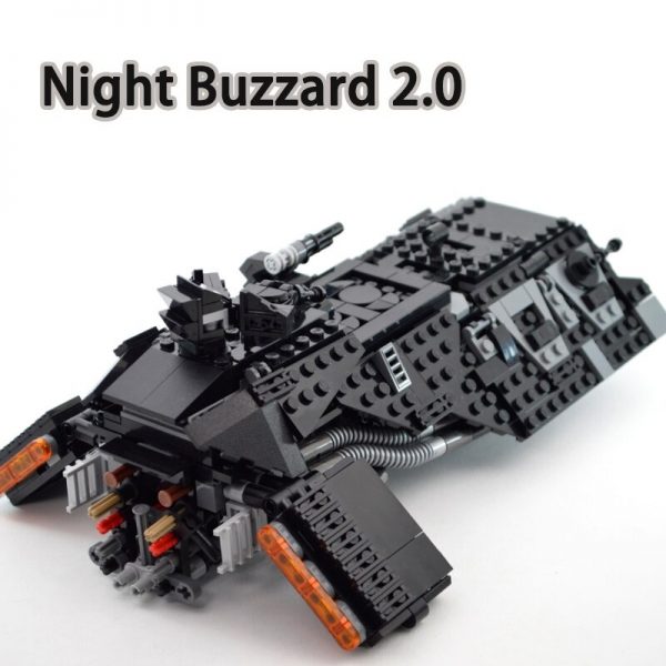 Night Buzzard 2.0 STAR WARS MOC-69954 by dorianbricktron with 578 pieces