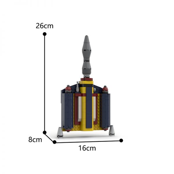 BobaFett Jetpack STAR WARS MOC-71512 by Albo.Lego with 300 pieces