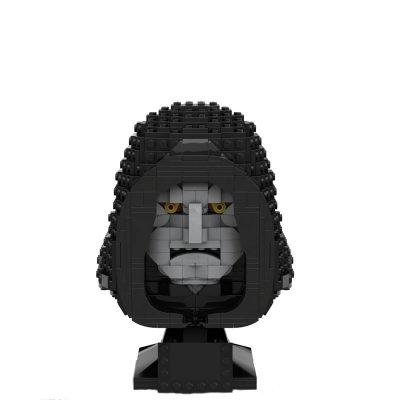 Emperor Palpatine Bust – Helmet Collection Style STAR WARS MOC-72686 by Albo.Lego with 789 pieces