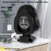 Emperor Palpatine Bust – Helmet Collection Style STAR WARS MOC-72686 by Albo.Lego with 789 pieces