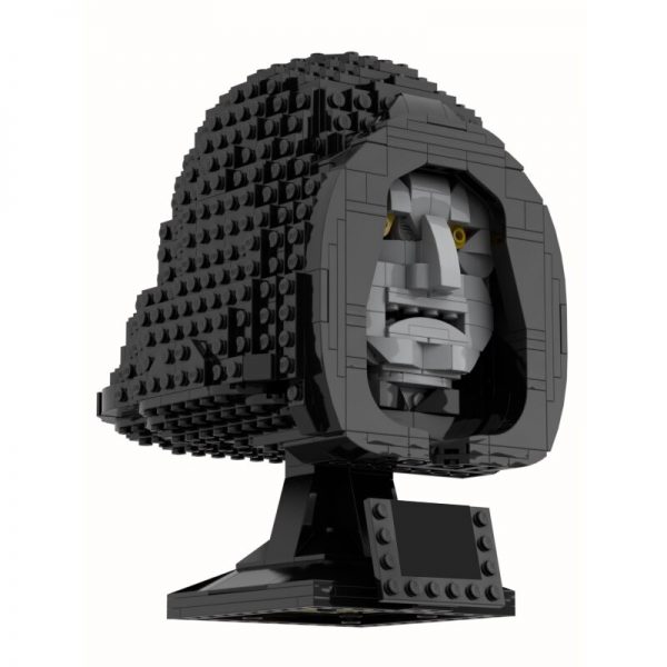 Emperor Palpatine Bust – Helmet Collection Style STAR WARS MOC-72686 by Albo.Lego with 789 pieces