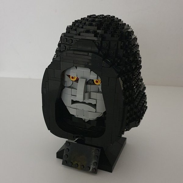 Emperor Palpatine Bust – Helmet Collection Style STAR WARS MOC-72686 by Albo.Lego with 789 pieces