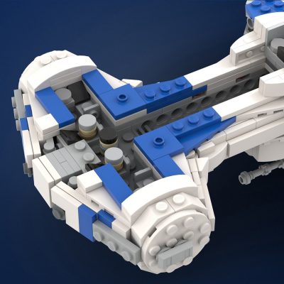 Micro Blockade Runners Tantive IV & Liberator STAR WARS MOC-73874 by ron_mcphatty with 1903 pieces