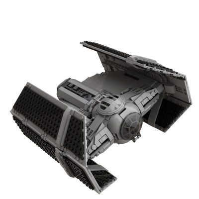 TIE / AD Advanced x1 (Vader’s Ship) STAR WARS MOC-74856 by thomin with 1331 pieces