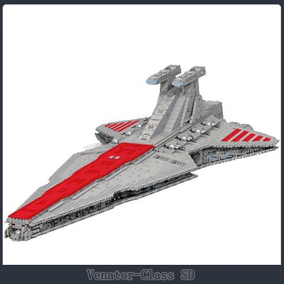 Venator-class SD Star Wars MOC-79327 by Fox_Hound with 9442 pieces
