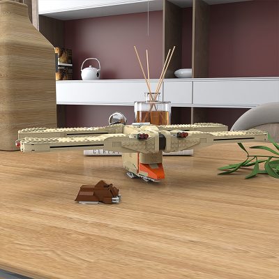 Landing Craft STAR WARS MOC-8001 by Jaydenirwin WITH 698 PIECES