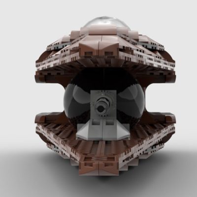 Geonosian Fighter STAR WARS MOC-81126 by Eventus_Engineering_System with 629 pieces