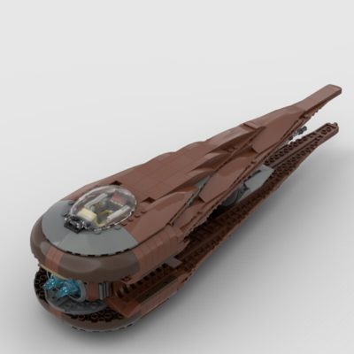 Geonosian Fighter STAR WARS MOC-81126 by Eventus_Engineering_System with 629 pieces