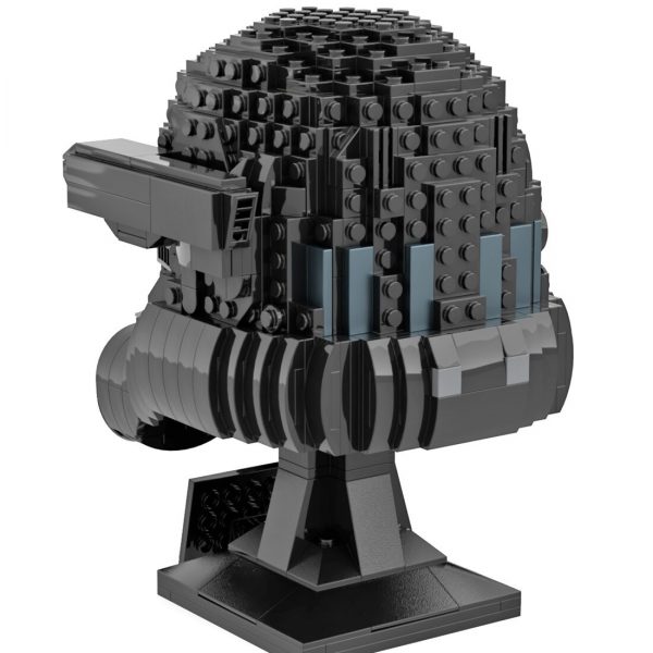 DeathTrooper Helmet STAR WARS MOC-83079 by Albo.Lego WITH 738 PIECES