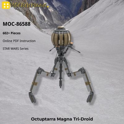 Octuptarra Magna Tri-Droid STAR WARS MOC-86588 by Brick_boss_pdf WITH 602 PIECES