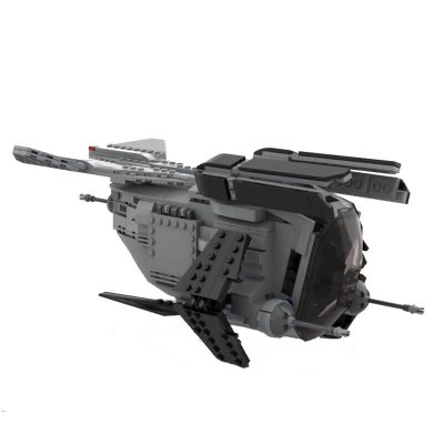 LAAT/LE Imperial Gunship STAR WARS MOC-86589 by Brick_boss_pdf with 574 pieces