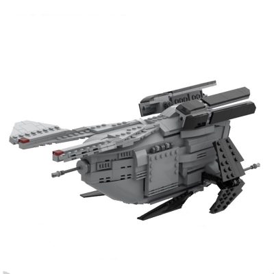 LAAT/LE Imperial Gunship STAR WARS MOC-86589 by Brick_boss_pdf with 574 pieces