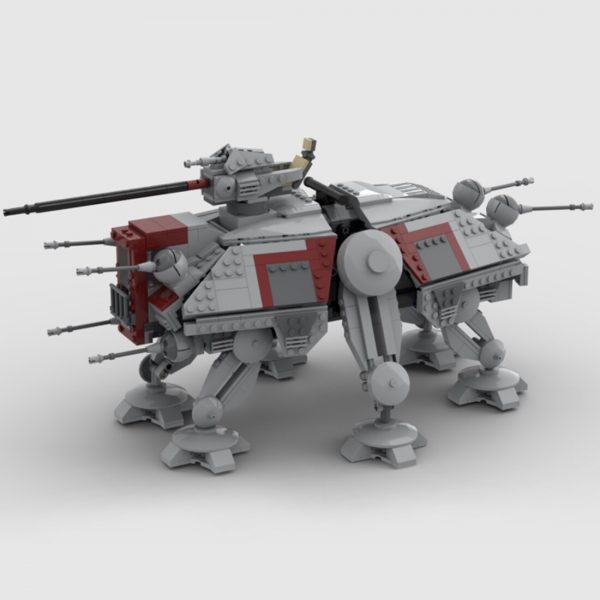 AT-TE and Droopship STAR WARS MOC-87849 by Brick_boss_pdf WITH 2325 PIECES