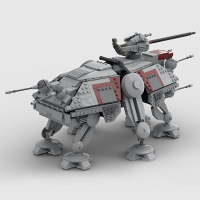 AT-TE and Droopship STAR WARS MOC-87849 by Brick_boss_pdf WITH 2325 PIECES