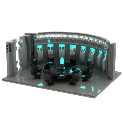 Death Conference Room STAR WARS MOC-89781 WITH 740 PIECES