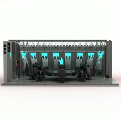 Death Conference Room STAR WARS MOC-89781 WITH 740 PIECES