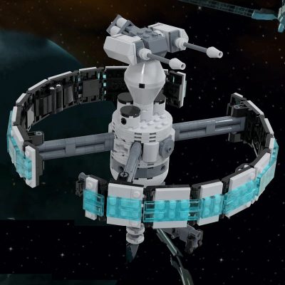 Orbital Defense Satellite STAR WARS MOC-90917 by ky-e bricks WITH 678 PIECES