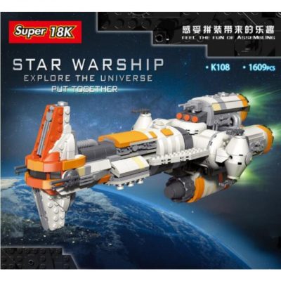 Star Warship STAR WARS Super18K K108 with 1609 pieces