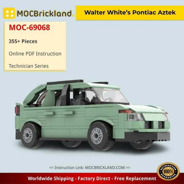 Walter White’s Pontiac Aztek Technic MOC-69068 by OneBrickPony WITH 355 PIECES