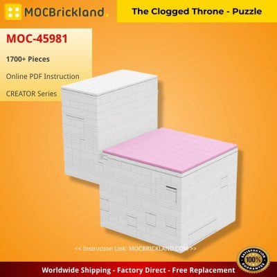 The Clogged Throne – Puzzle CREATOR MOC-45981 with 1700 pieces
