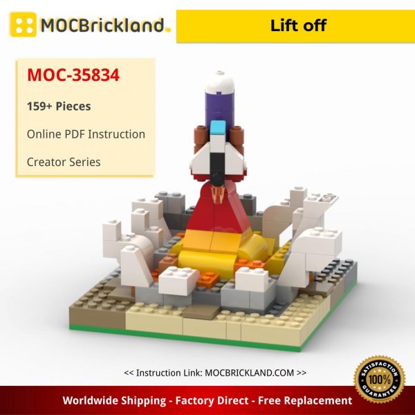 Lift off Creator MOC-35834 With 159 Pieces