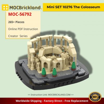 Mini SET 10276 The Colosseum Creator MOC-56792 by gabizon with 265 pieces