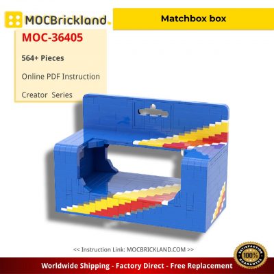 Matchbox box Creator MOC-36405 by RollingBricks with 564 pieces