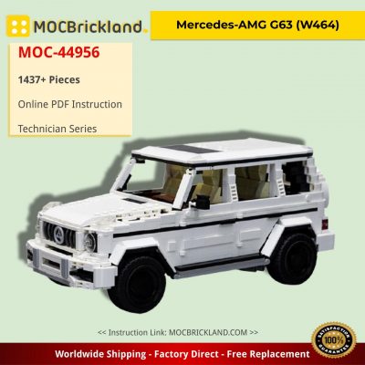 Mercedes-AMG G63 (W464) Technic MOC-44956 by noahl with 1437 pieces