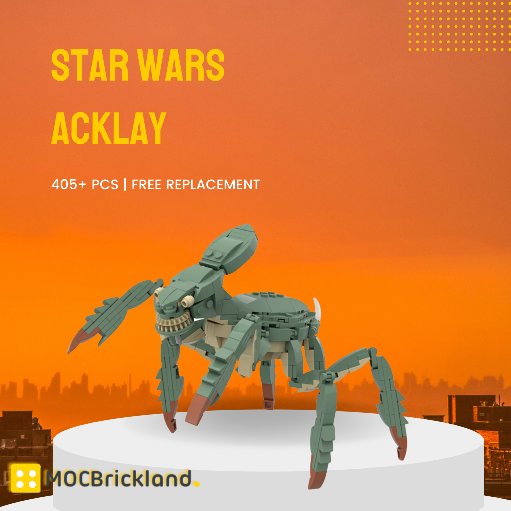 Acklay MOC-113941 Star Wars with 405 Pieces