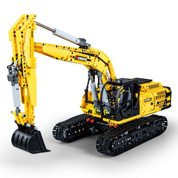Full-Featured Excavator 1:20 Technic CaDA C61082 with 1702 pieces