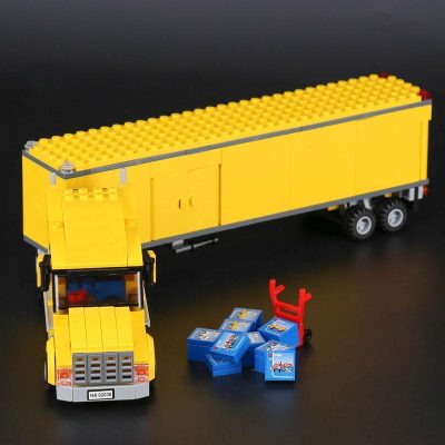 Yellow Bricks Transportation Truck TECHNICIAN KING X19068 with 290 pieces