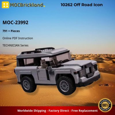 10262 Off Road Icon TECHNICIAN MOC-23992 by Keep On Bricking with 791 pieces