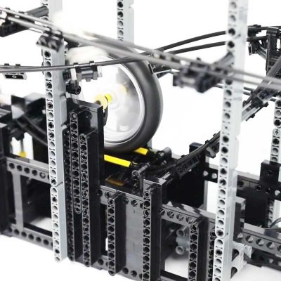 Ball Shooter Marble Run GBC TECHNICIAN MOC-24238 by BrickPolis WITH 2363 PIECES