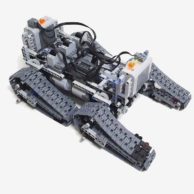 Tracked Climber Vehicle TECHNICIAN MOC-25977 by jac324324 with 1029 pieces