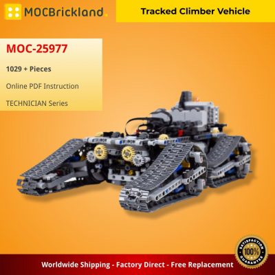 Tracked Climber Vehicle TECHNICIAN MOC-25977 by jac324324 with 1029 pieces