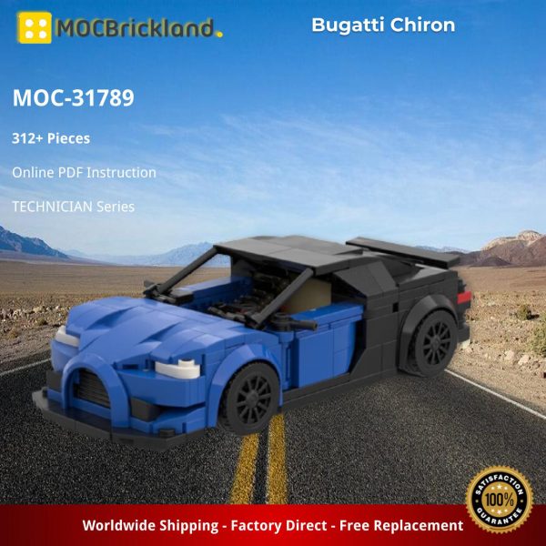 Bugatti Chiron TECHNICIAN MOC-31789 by legotuner33 WITH 312 PIECES