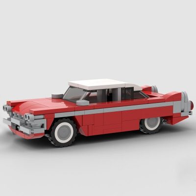 “Christine” 1958 Plymouth Fury TECHNICIAN MOC-33106 by RollingBricks with 173 pieces