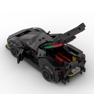 Lamborghini Huracan Super Trofeo TECHNICIAN MOC-39174 by legotuner33 with 318 pieces