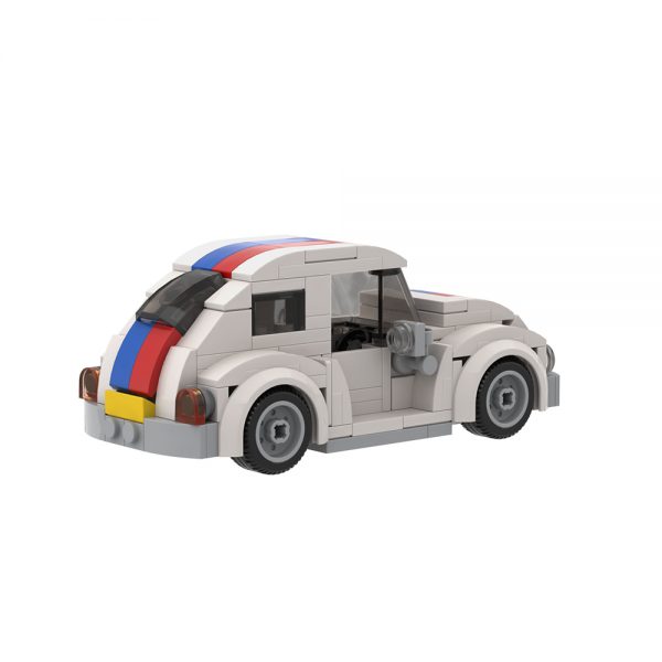 Volkswagen Herbie TECHNICIAN MOC-40478 by Keep On Bricking WITH 203 PIECES