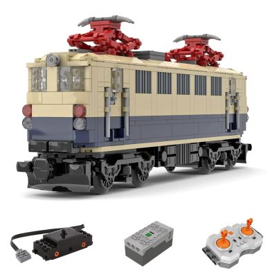 DB BR 141 – Electric Locomotive German TECHNICIAN MOC-43801 by brickdesigned_germany WITH 670 PIECES